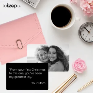 Personalized Black Metal Card with Custom Laser Engraving for Business, ID, or Wallet Insert Keepsake