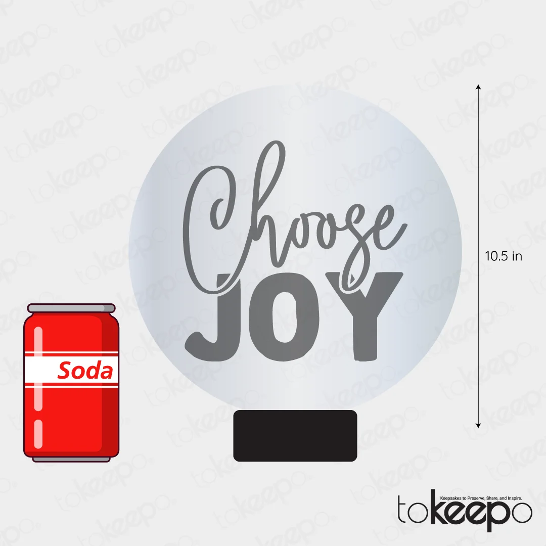 LED Acrylic Desk Lamp by tokeepo with a glowing acrylic plaque featuring engraved design.