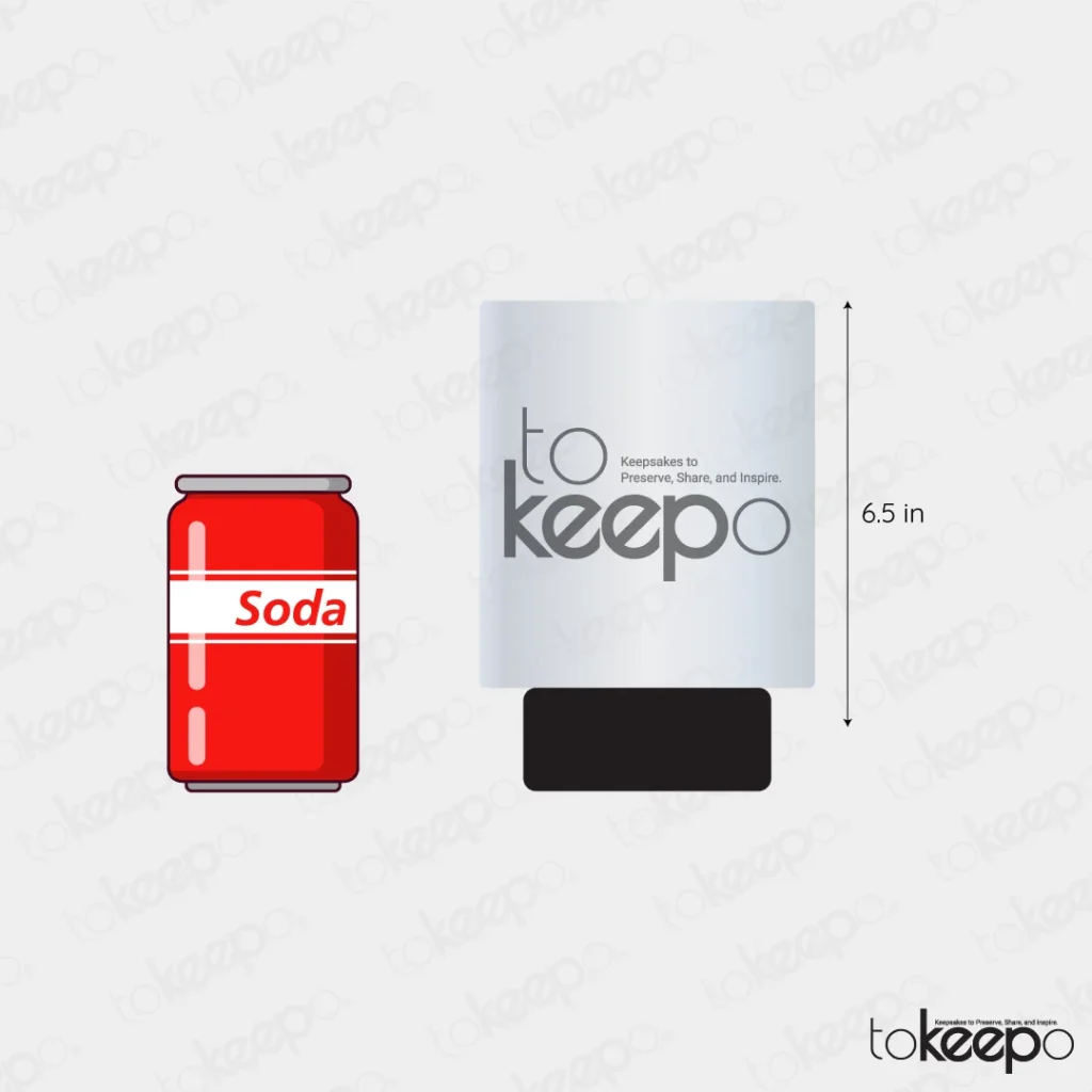 LED Acrylic Desk Lamp by tokeepo with a glowing acrylic plaque featuring engraved design.